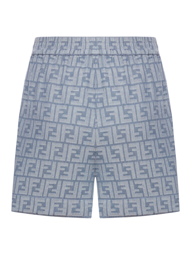 PANTALONCINI FF CHAMBRAY