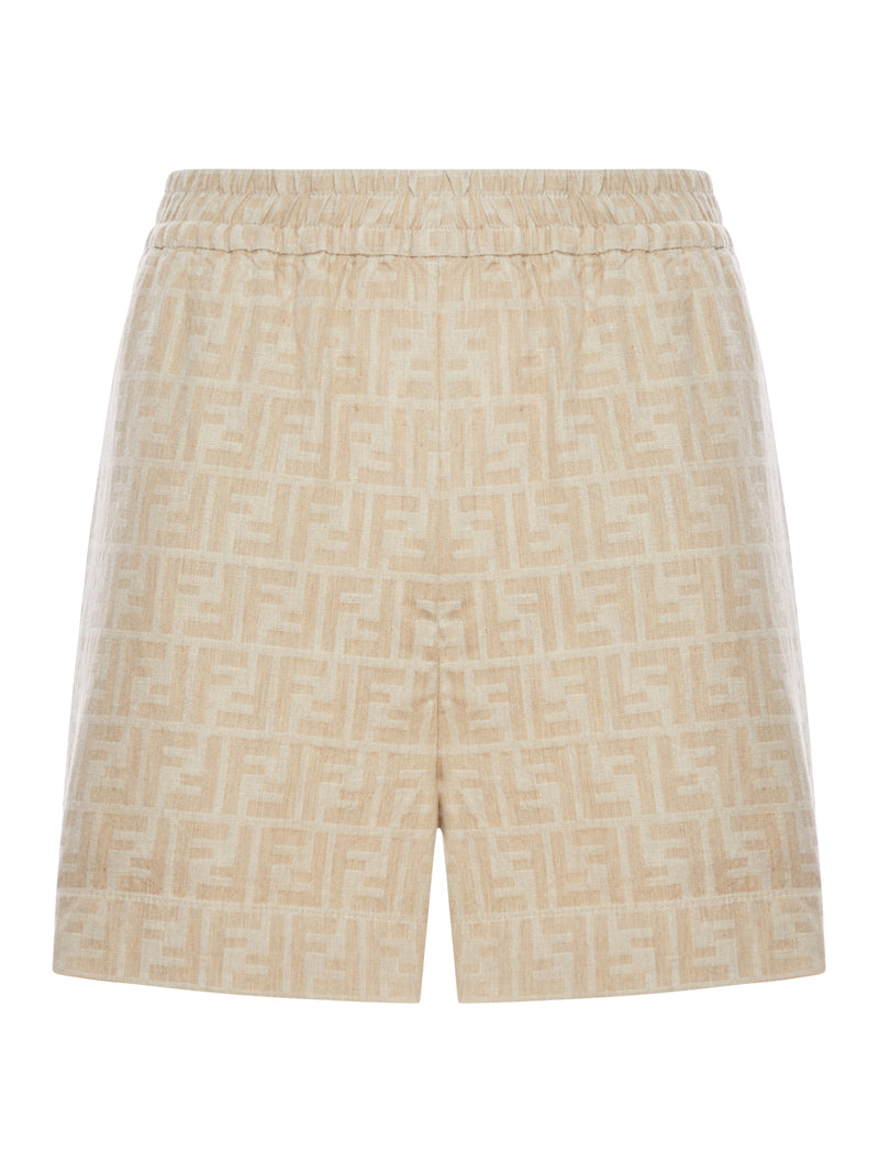 PANTALONCINI FF CHAMBRAY