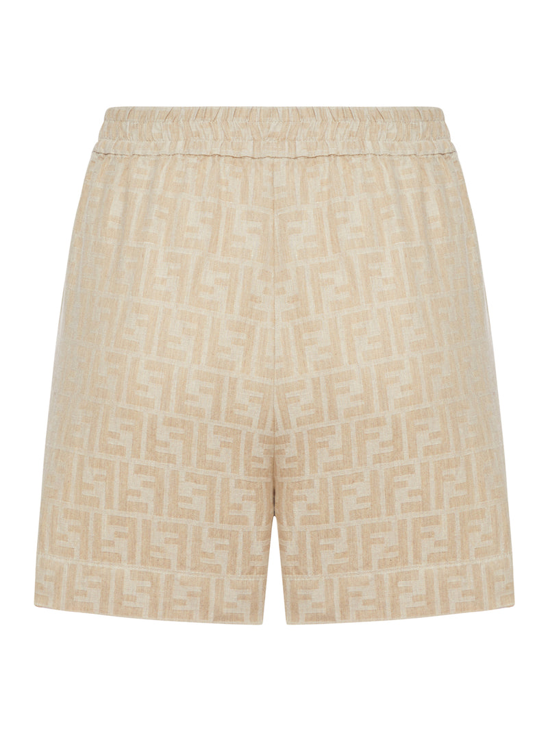 PANTALONCINI FF CHAMBRAY