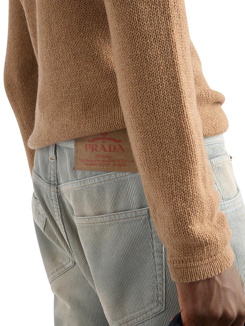 JEANS IN VELLUTO A COSTE