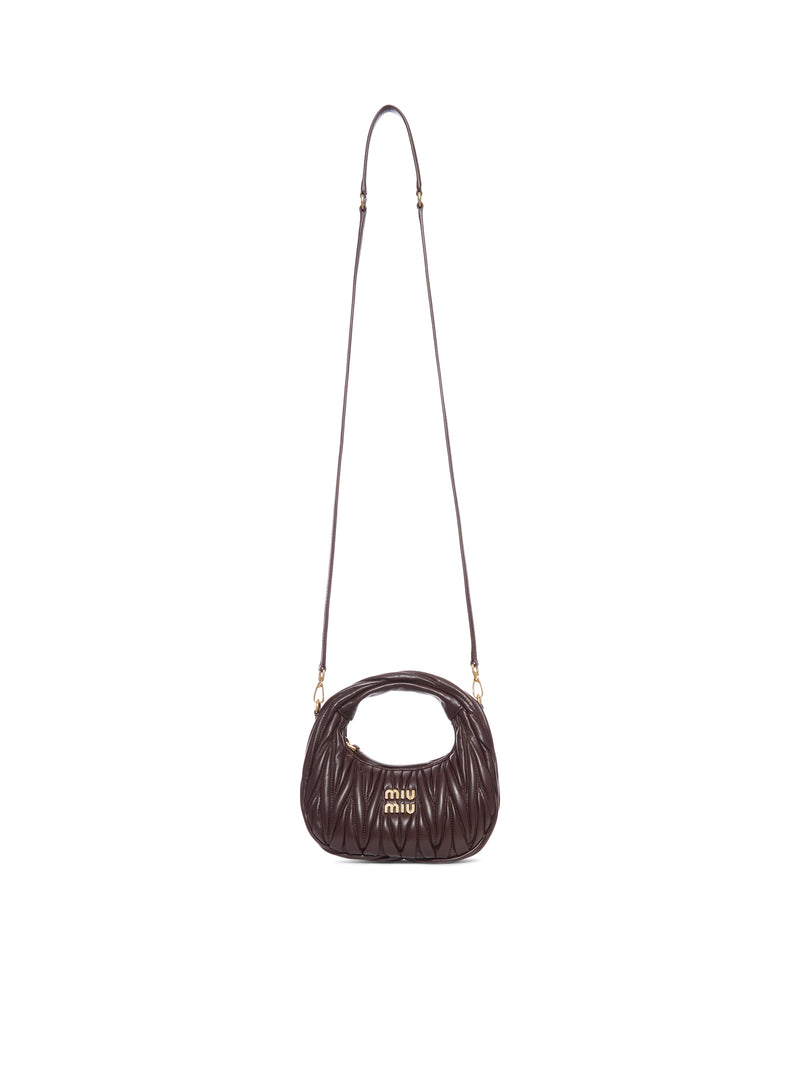 MINI BORSA HOBO WANDER IN NAPPA MATELASSÈ