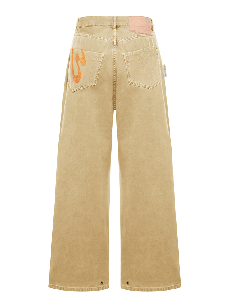 JEANS FAT ANGELO IN COTONE