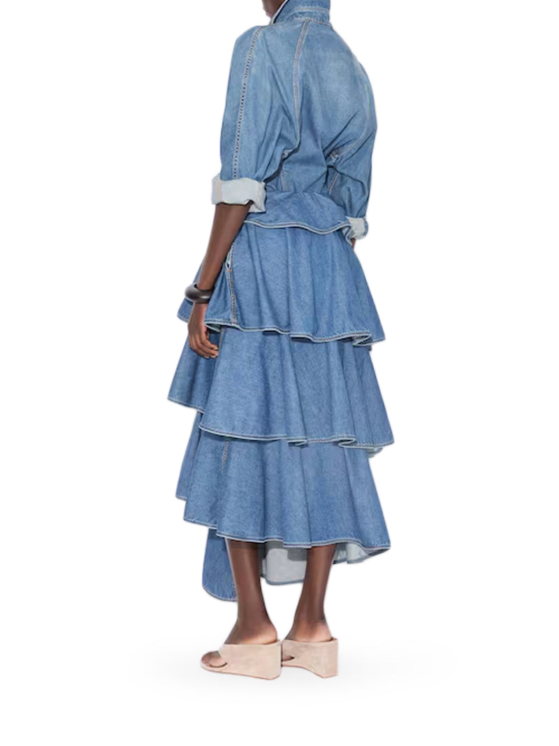 GONNA A SPIRALE IN DENIM