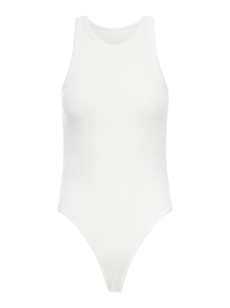 BODY A CANOTTA IN MAGLIA A COSTE MODELLANTE