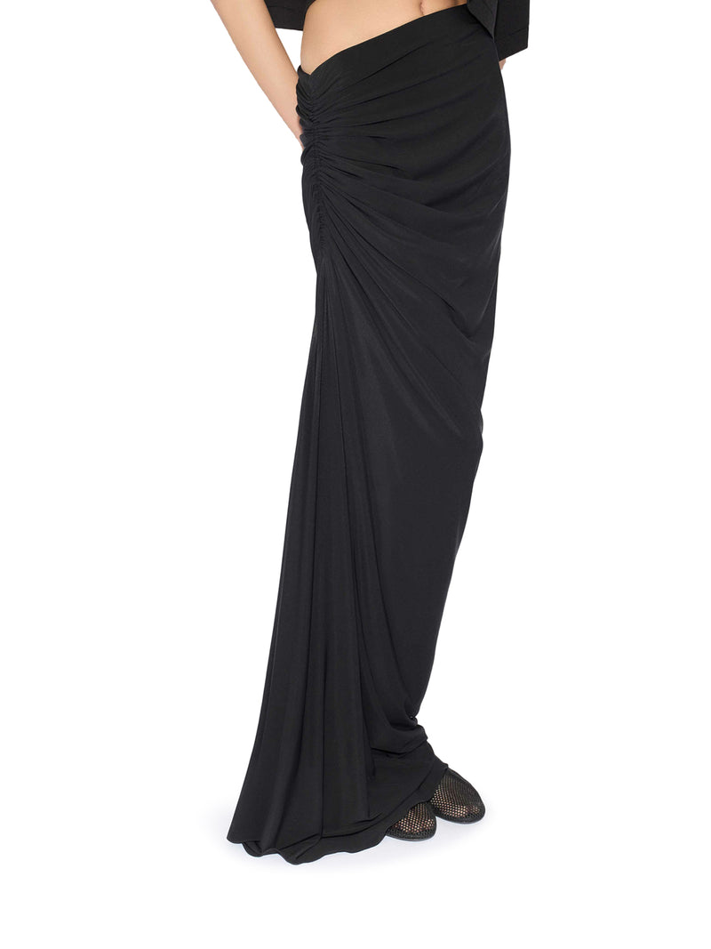 GONNA DRAPPEGGIATA IN JERSEY