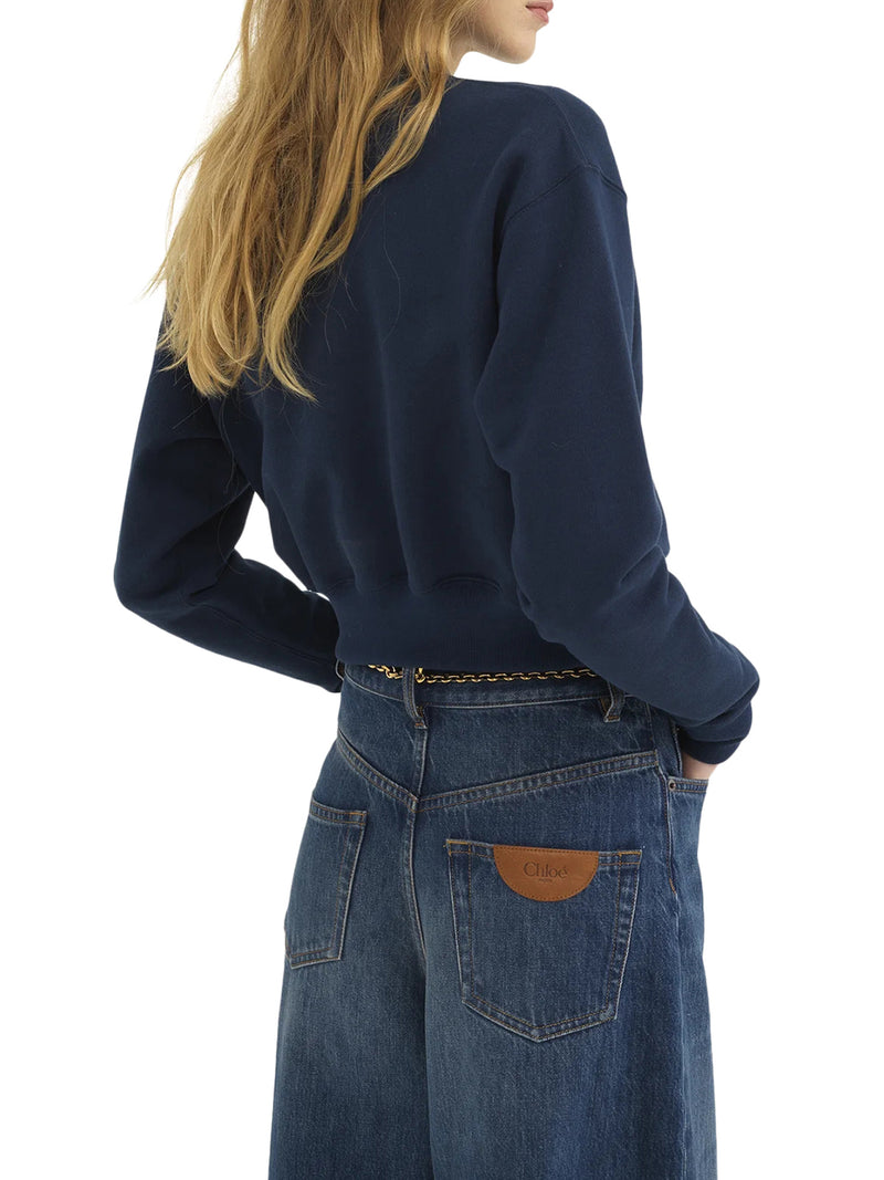 MAGLIONE A COLLO ALTO CON LOGO