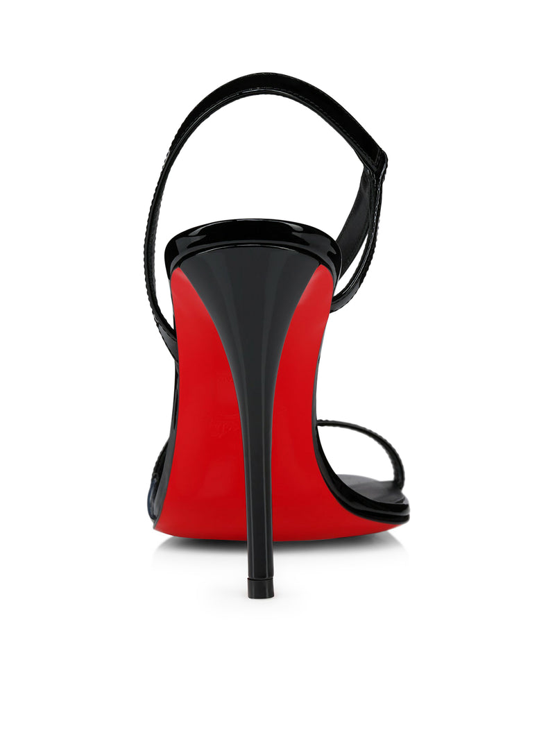 SANDALI 100 MM ROSA Z IN PELLE