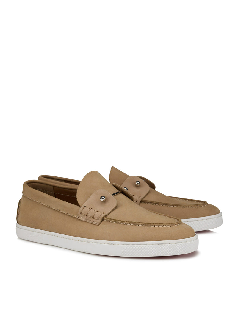 MOCASSINI IN PELLE NABUK ROVESCIATA