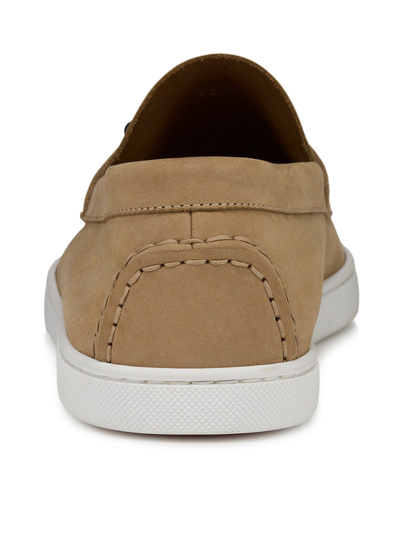 MOCASSINI IN PELLE NABUK ROVESCIATA