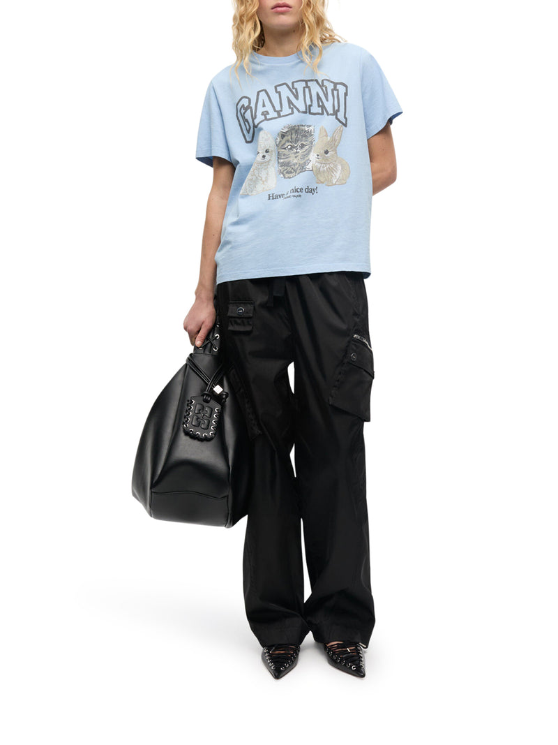 T-SHIRT IN COTONE CON STAMPA