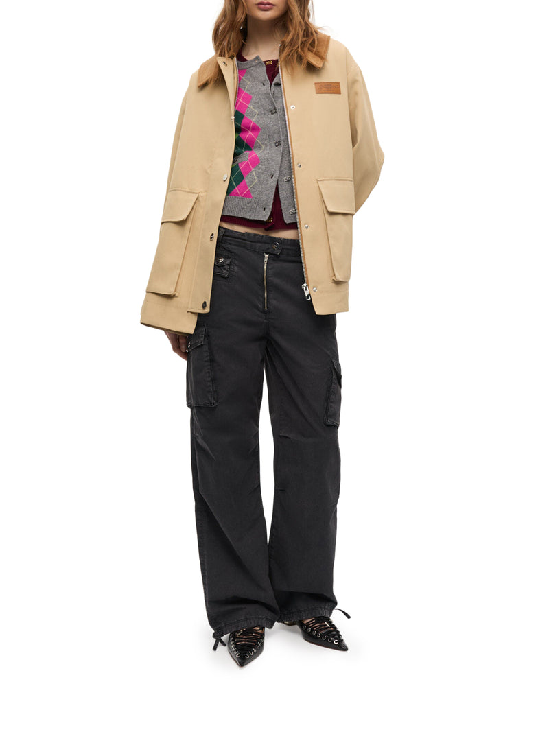 GIACCA MIDI IN TWILL