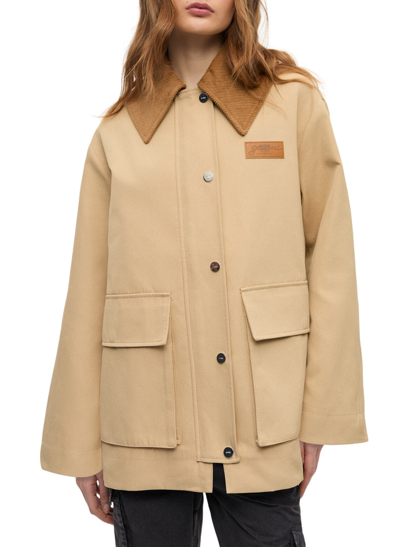 GIACCA MIDI IN TWILL