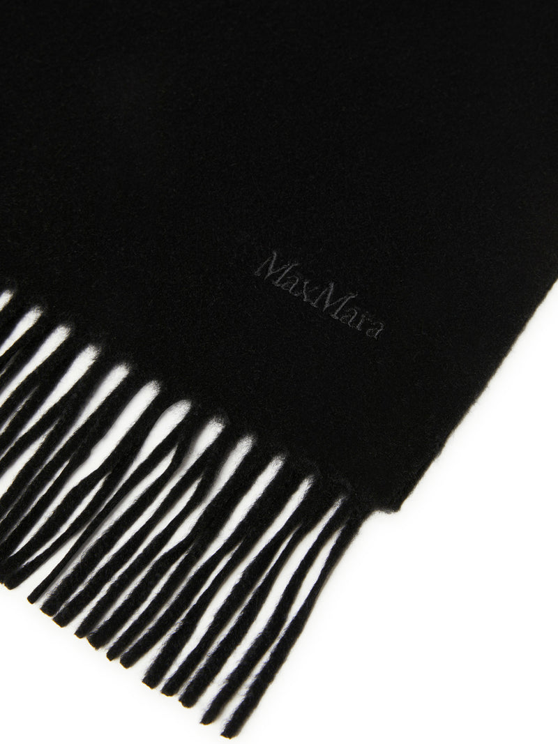 STOLA IN CASHMERE CON LOGO