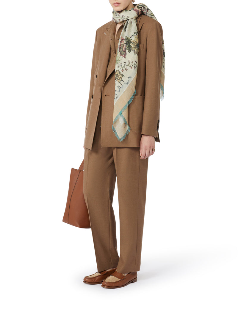 PANTALONE A COULISSE IN CASHMERE