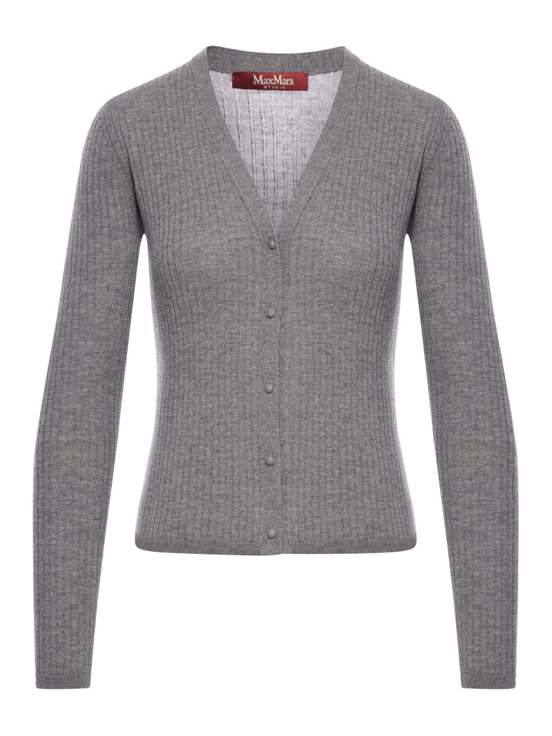 CARDIGAN IN SETA A COSTE