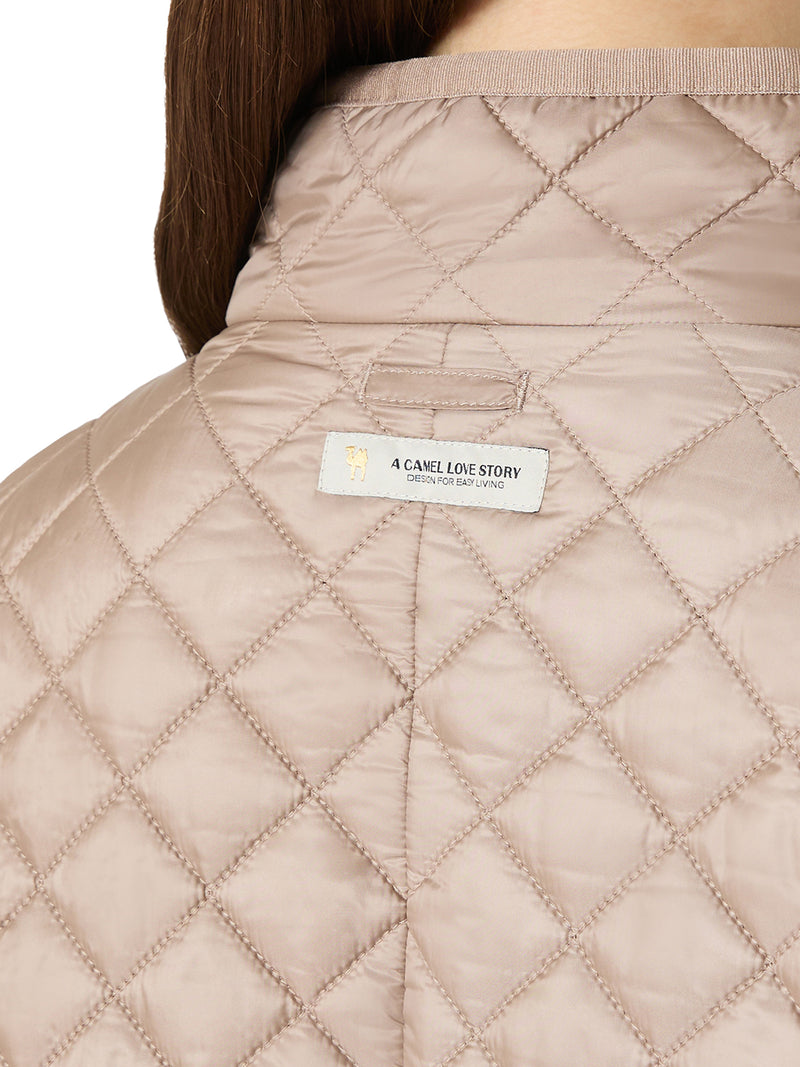 CAPPA REVERSIBILE IMBOTTITA IN TELA ANTIGOCCIA