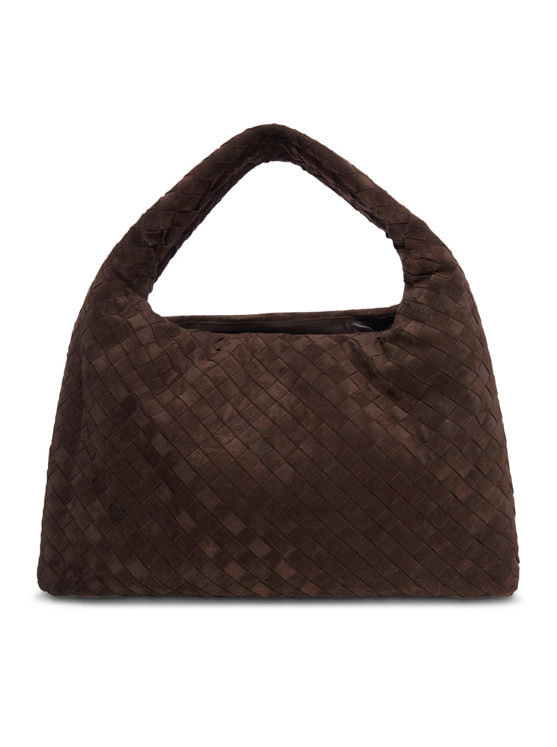 BORSA HOP PICCOLA FONDANT IN SUEDE