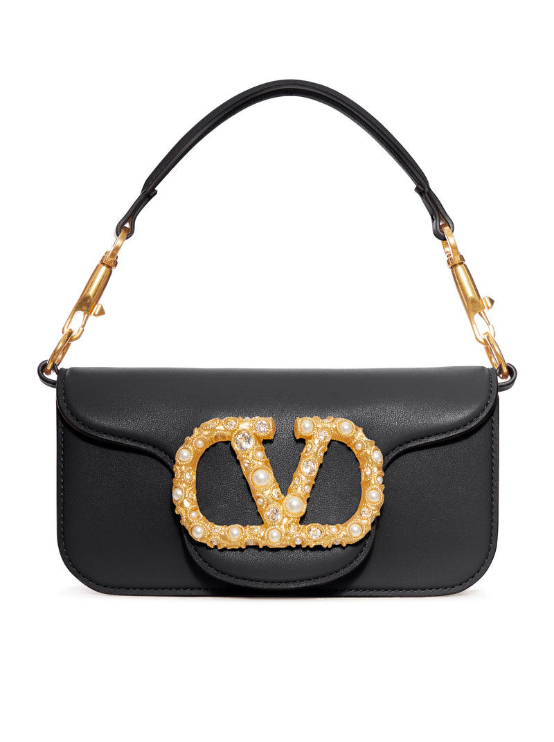 BORSA PICCOLA LOCO` IN VITELLO CON LOGO GIOIELLO