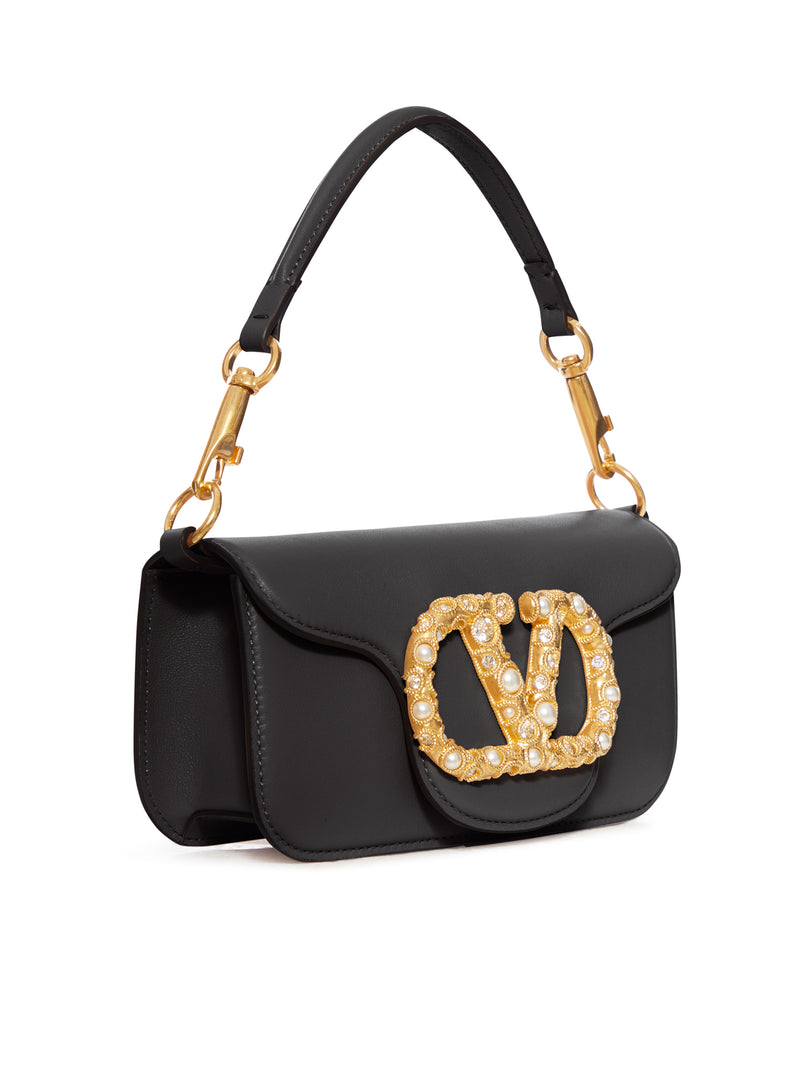 BORSA PICCOLA LOCO` IN VITELLO CON LOGO GIOIELLO