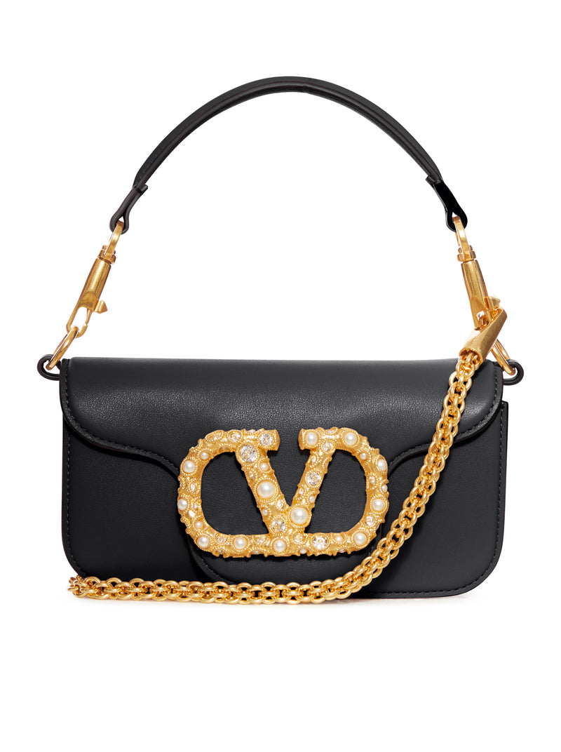 BORSA PICCOLA LOCO` IN VITELLO CON LOGO GIOIELLO