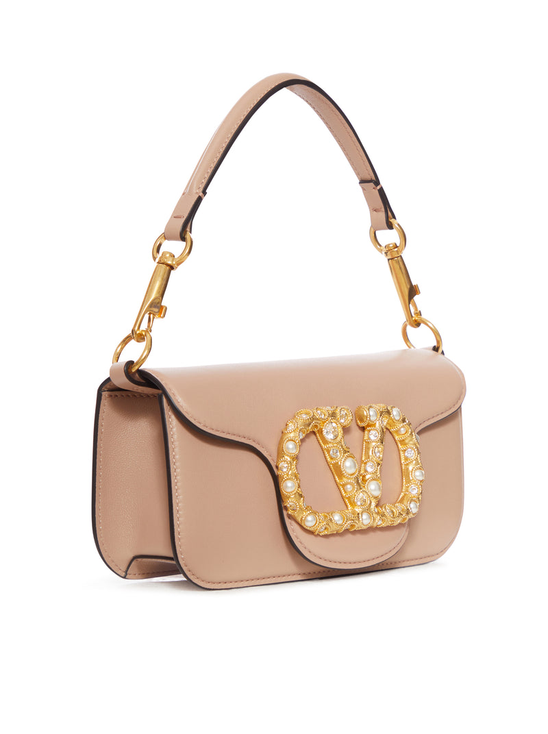 BORSA PICCOLA LOCO` IN VITELLO CON LOGO GIOIELLO