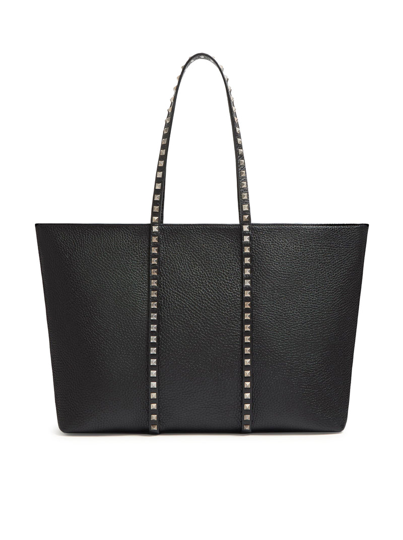 BORSA ROCKSTUD IN PELLE DI VITELLO MARTELLATA