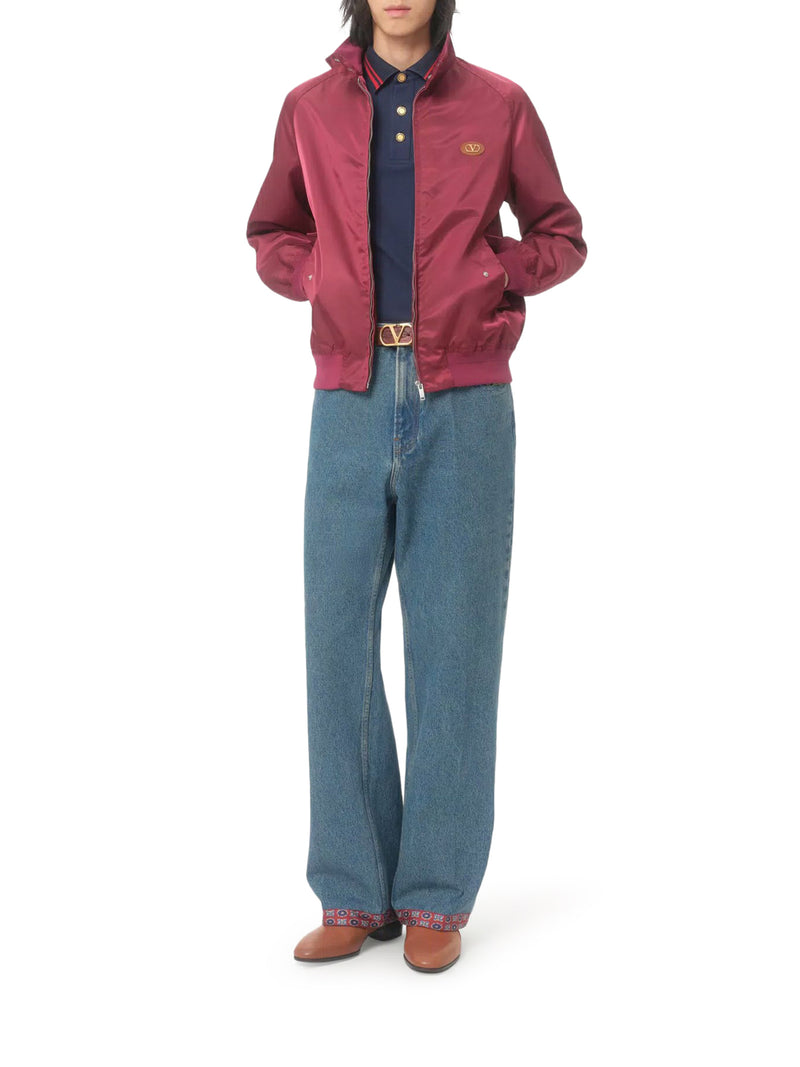 POLO IN PIQUET DI COTONE CON RICAMO VG