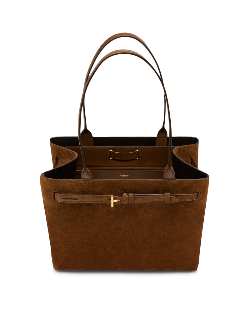 BORSA MEDIA AUDREY IN PELLE SCAMOSCIATA