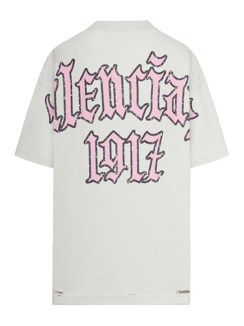 T-SHIRT BLACKLETTER SCRIPT OVERSIZE