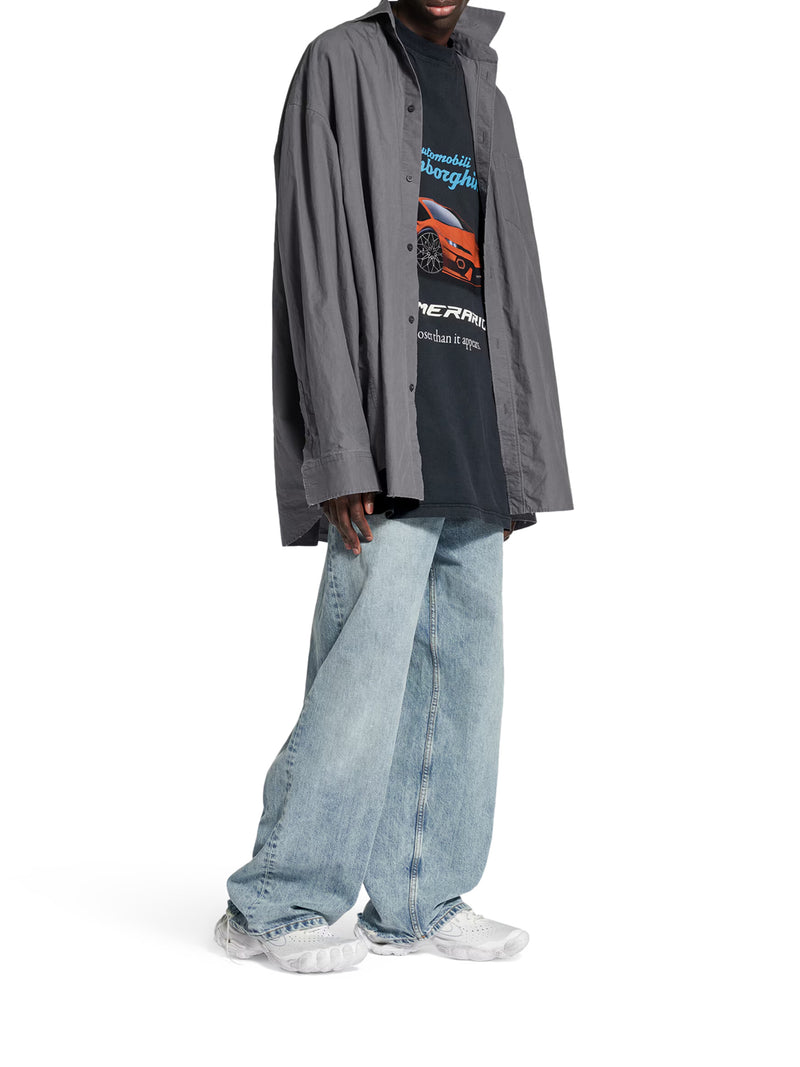 T-SHIRT LAYERED IN POPELINE