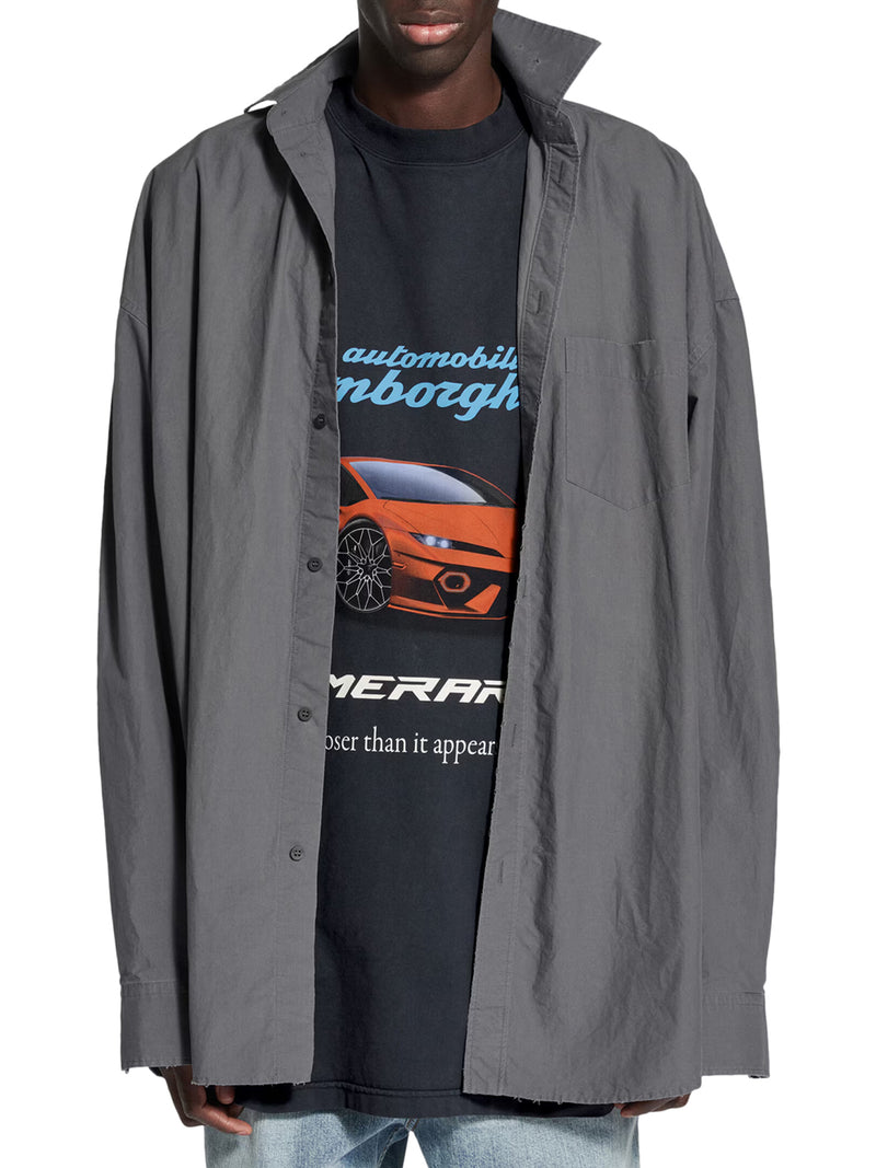 T-SHIRT LAYERED IN POPELINE