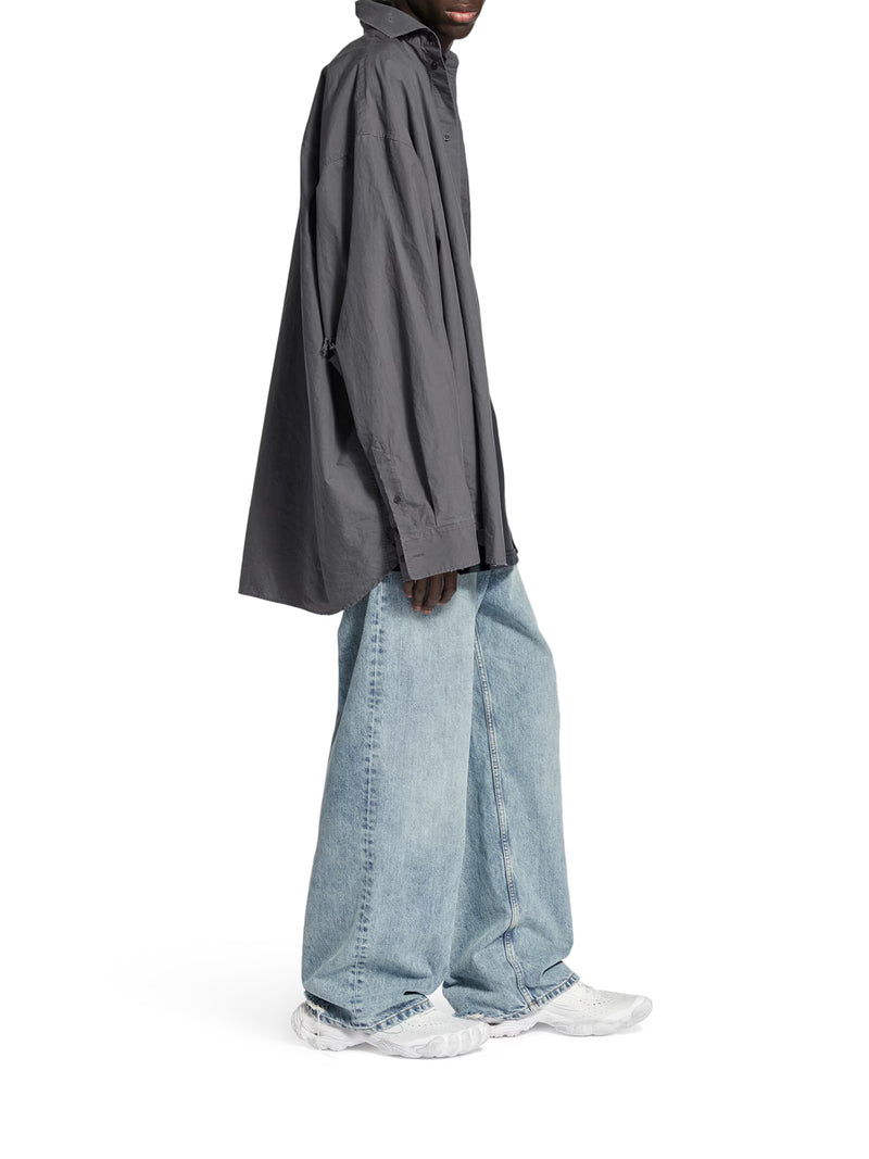 T-SHIRT LAYERED IN POPELINE