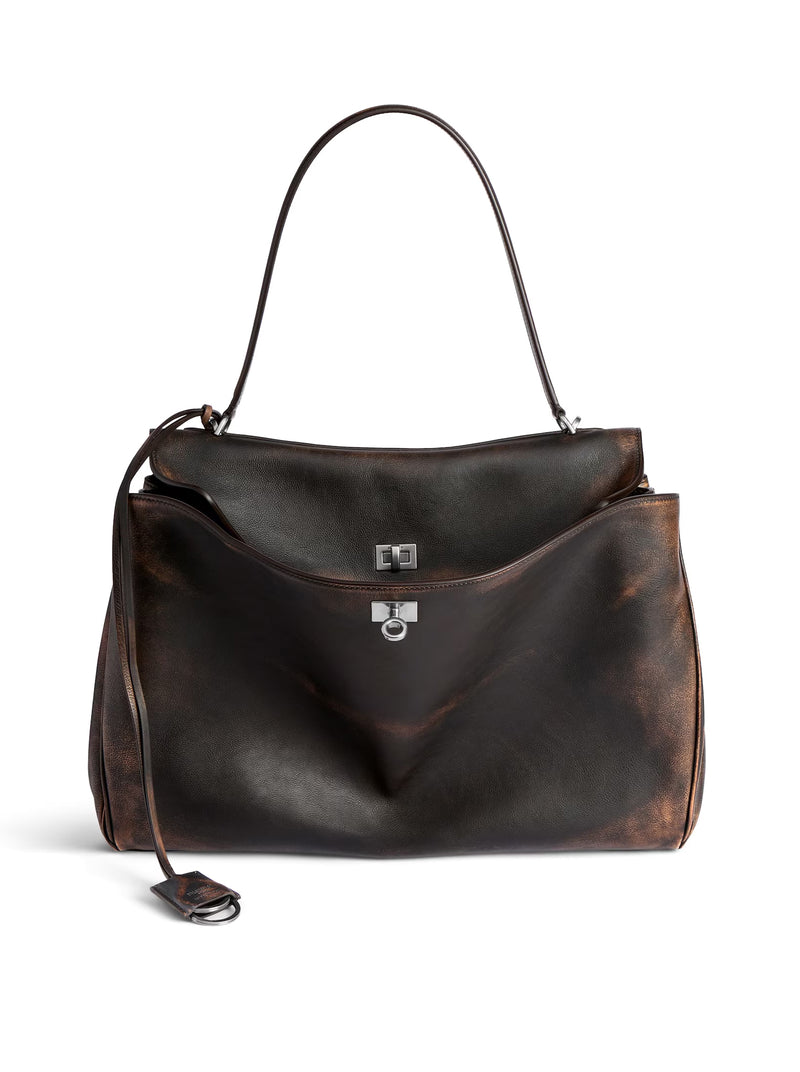 BORSA RODEO GRANDE DA UOMO IN MARRONE