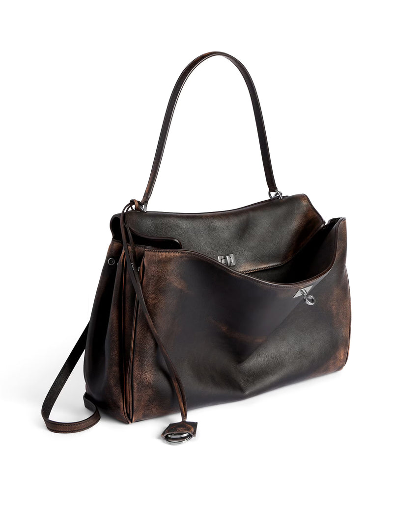 BORSA RODEO GRANDE DA UOMO IN MARRONE