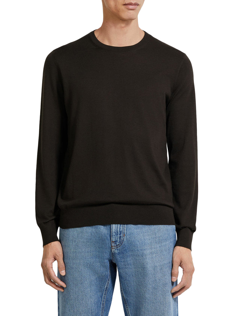 MAGLIONE GIROCOLLO IN CASHSETA MÉLANGE