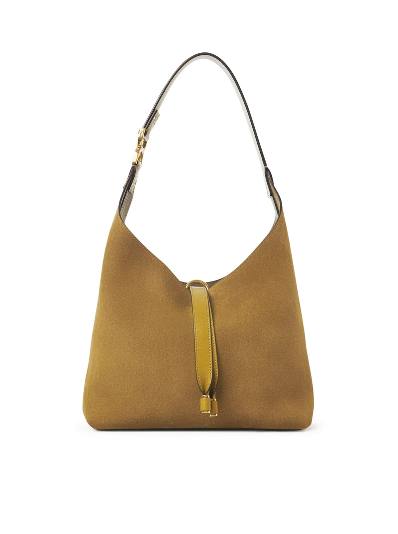 BORSA HOBO MARCIE PICCOLA IN PELLE SCAMOSCIATA