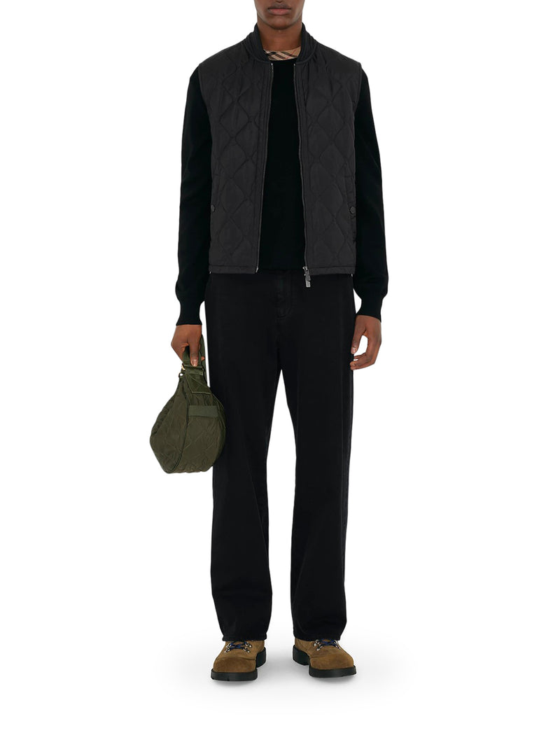 GILET IN NYLON TRAPUNTATO