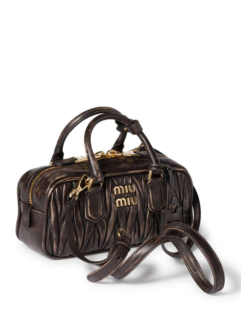 BORSA ARCADIE IN NAPPA MATELASSÉ