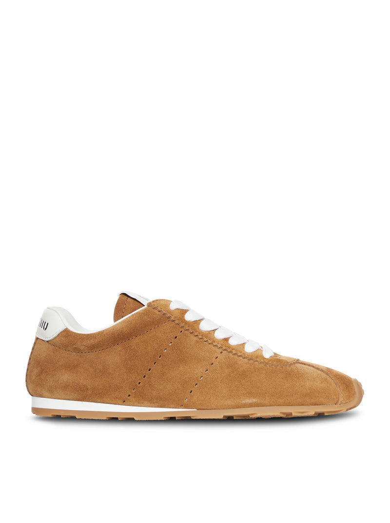 SNEAKERS PLUME IN PELLE SCAMOSCIATA