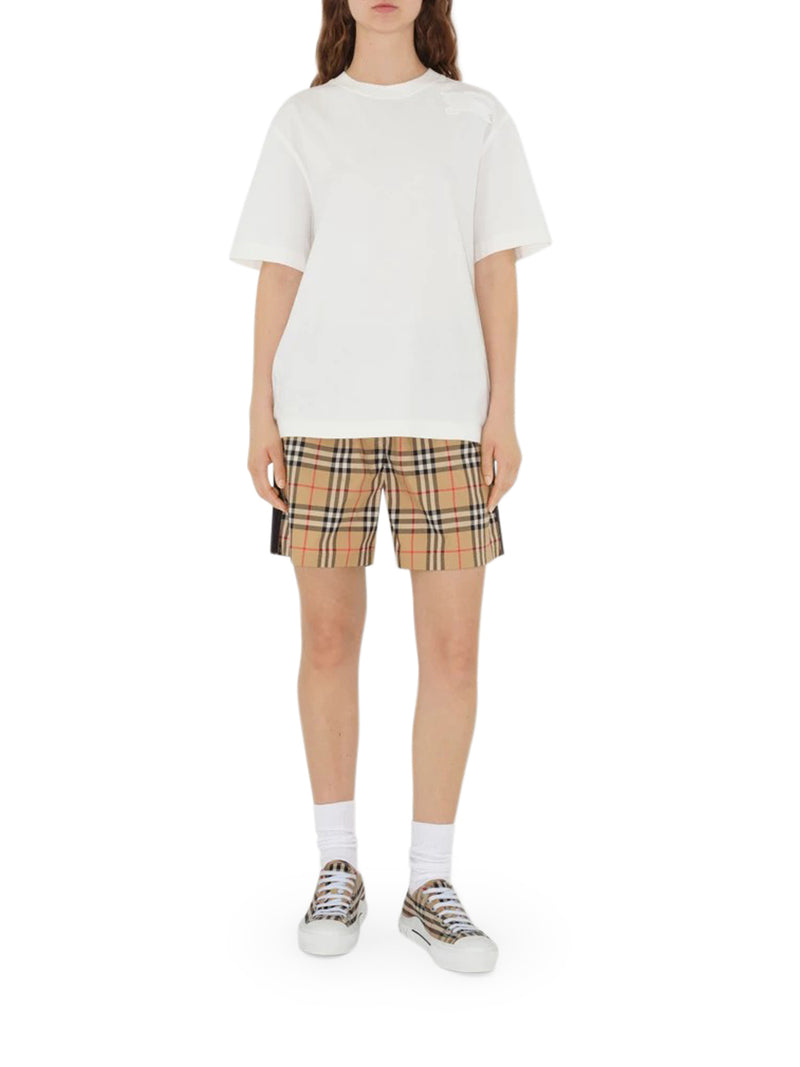 SNEAKERS IN COTONE CHECK