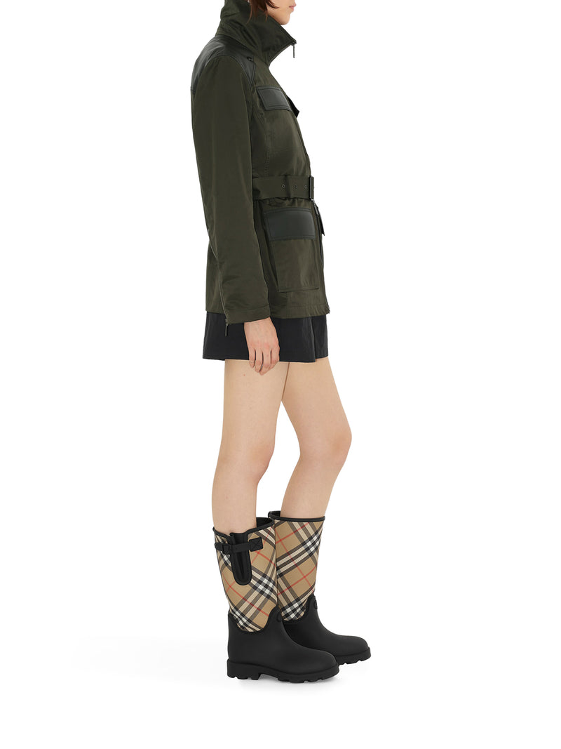 STIVALI ALTI MARSH STAMP IN GOMMA