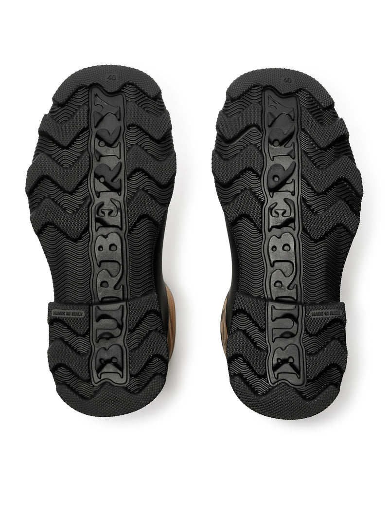 STIVALI ALTI MARSH STAMP IN GOMMA