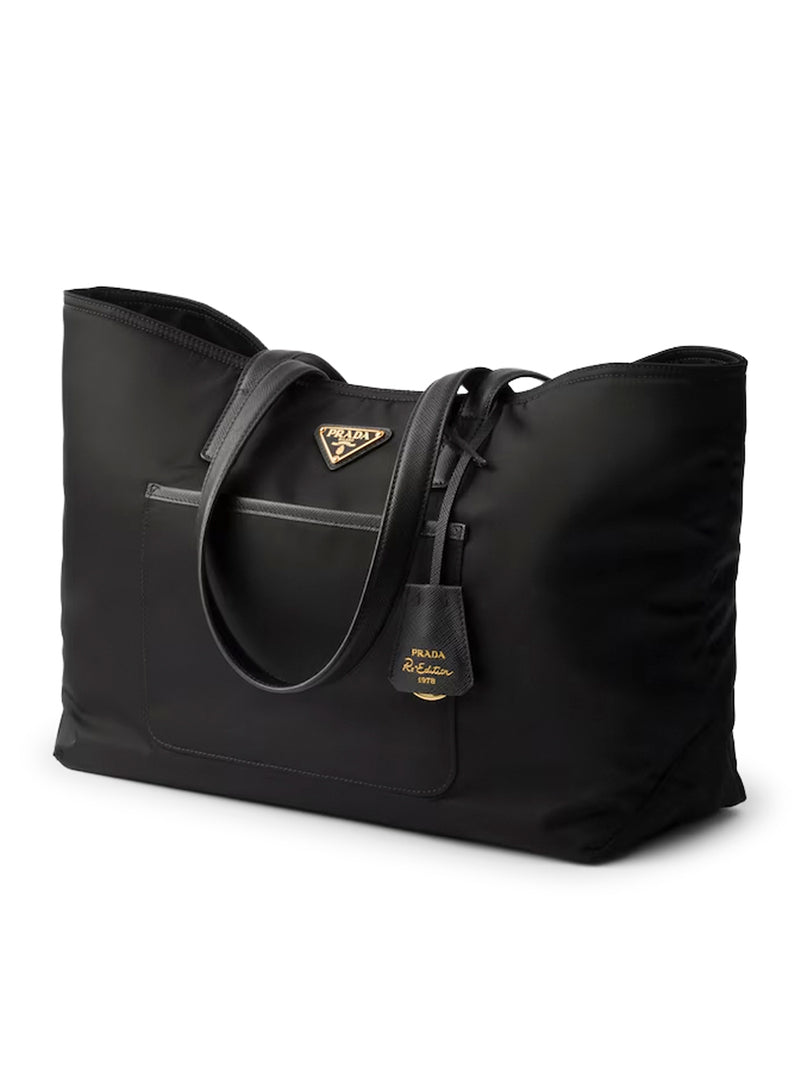BORSA SHOPPING RE-EDITION 1978 MEDIUM IN RE-NYLON E SAFFIANO