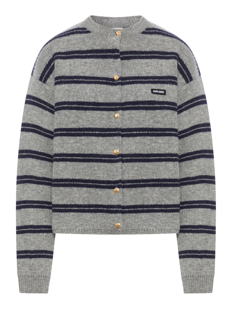 CARDIGAN IN CASHMERE A RIGHE