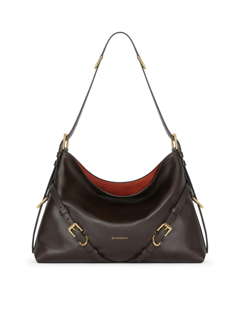 BORSA VOYOU MEDIA IN PELLE LUCIDA