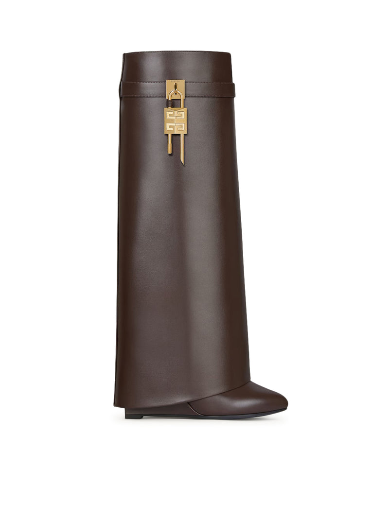 STIVALI SHARK LOCK IN PELLE