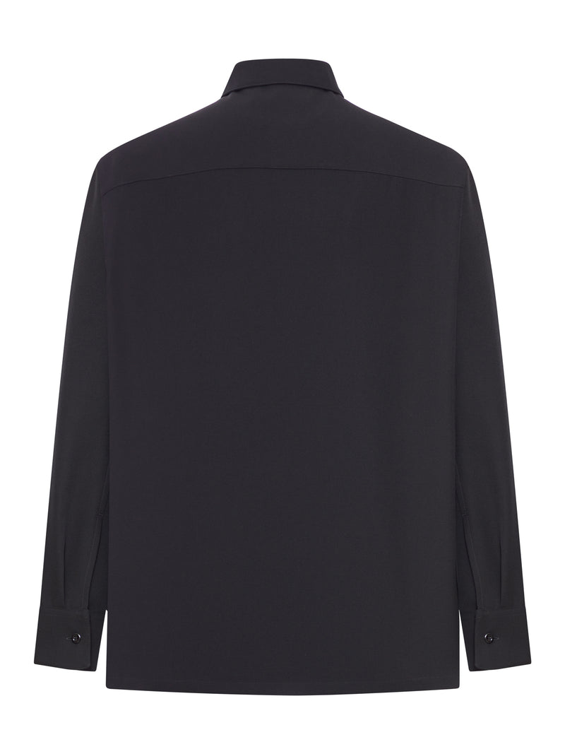 CAMICIA BOXY CON ZIP