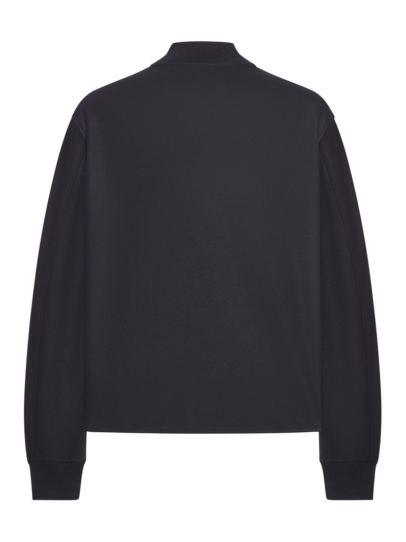 GIACCA CON ZIP IN LANA