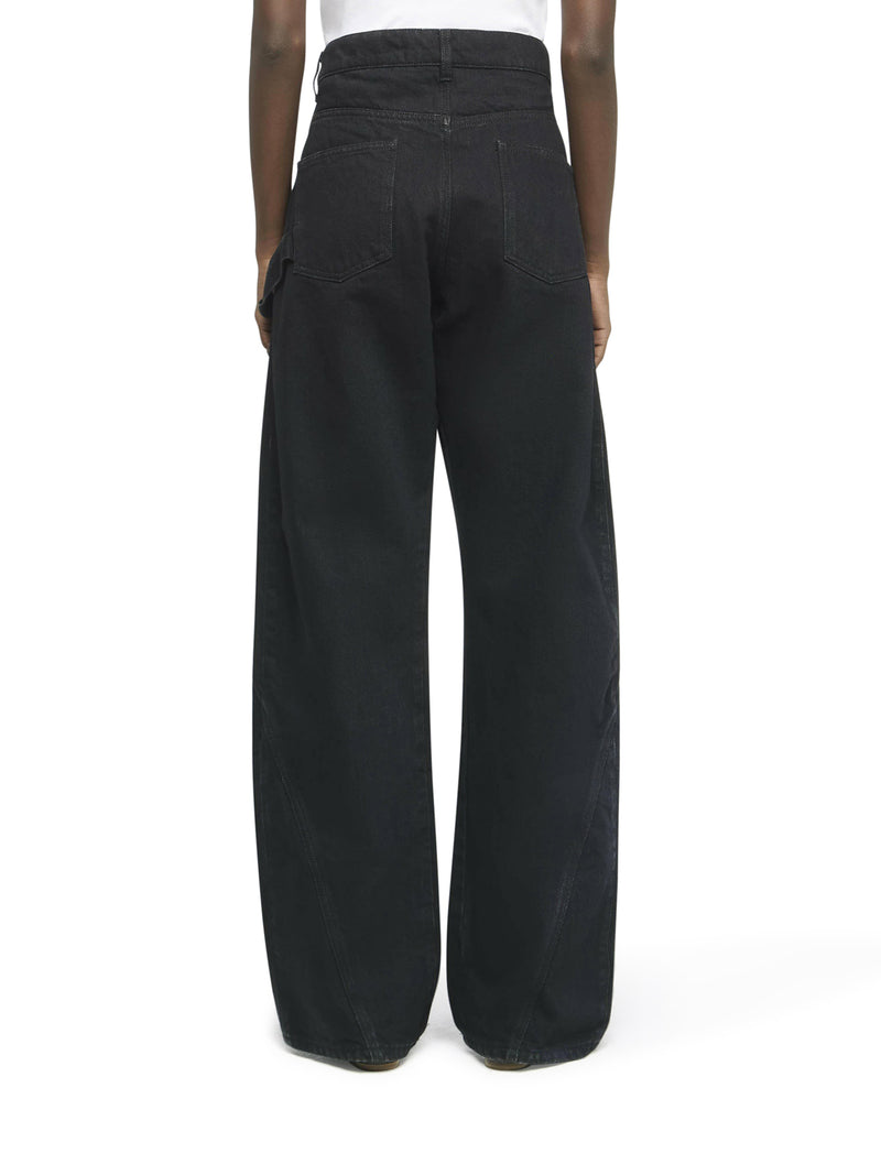 JEANS WORKWEAR A GAMBA ATTORCIGLIATA