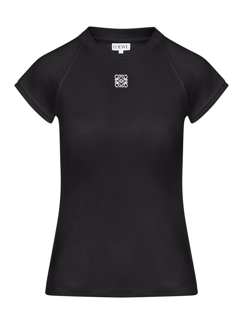 T-SHIRT SLIM FIT IN COTONE CON ANAGRAM